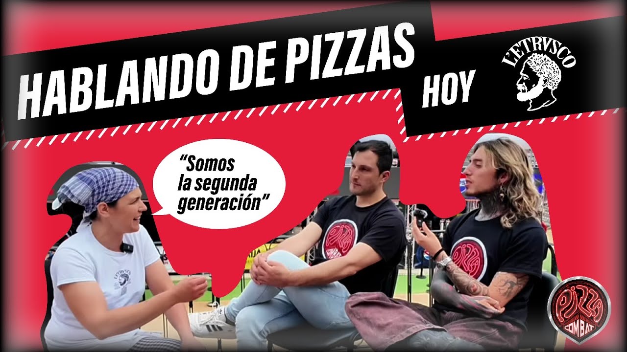 HABLANDO DE PIZZA - Letrusco - PIZZA COMBAT