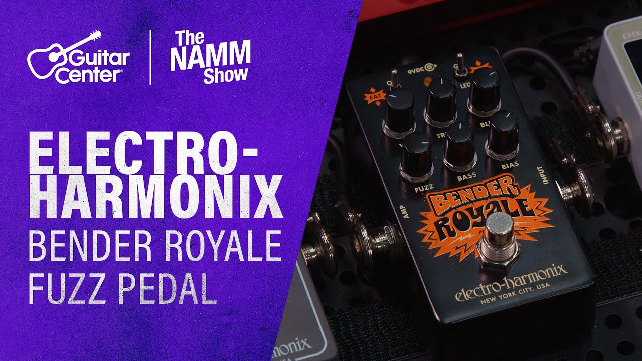 Electro-Harmonix Bender Royale Germanium Fuzz Pedal | NAMM 2026