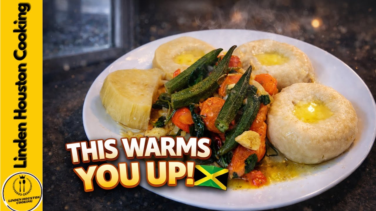 “This Is What Jamaicans Eat in Cold UK Weather 🇯🇲❄️ | Steamed Fish & Hard Food”