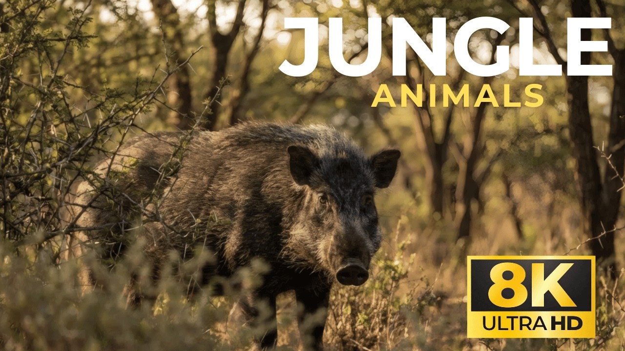 8K Wildlife Experience – Majestic Wild Animals in Ultra HD