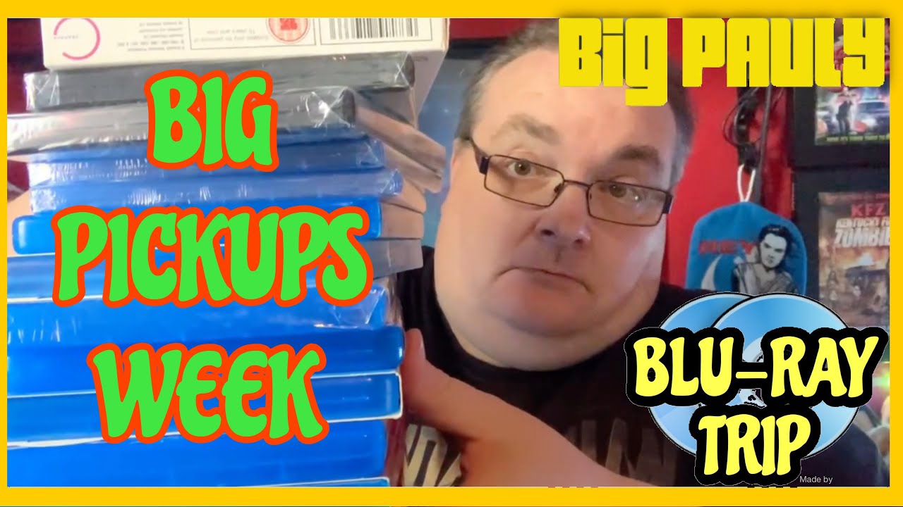 Blu-ray / DVD Hunting with Big Pauly (23/05/2022) 4K Megaweek and BIG Pickups