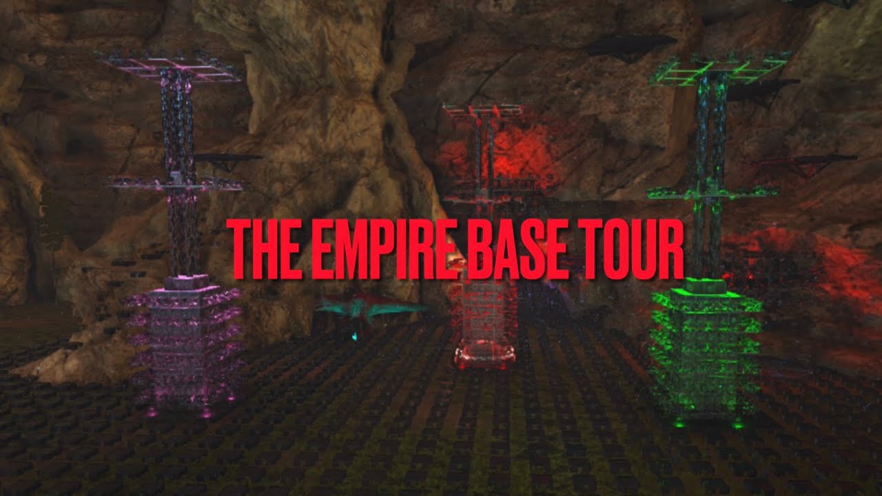The Empire | Underworld Crouch Cave Base Tour | Arkland unofficial pvp |
