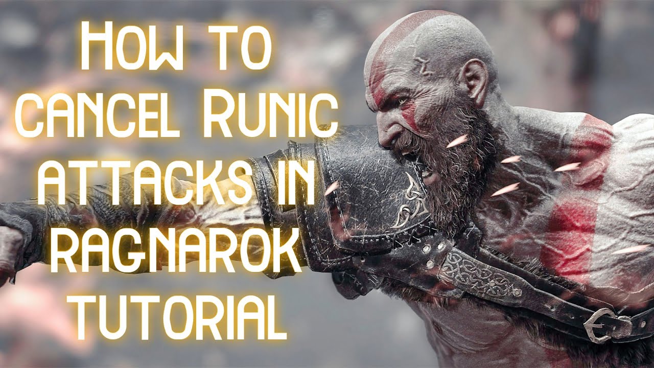 How To Cancel Runic Attacks in God Of War Ragnarok PS5 All Weapon Runic Cancel Tutorial