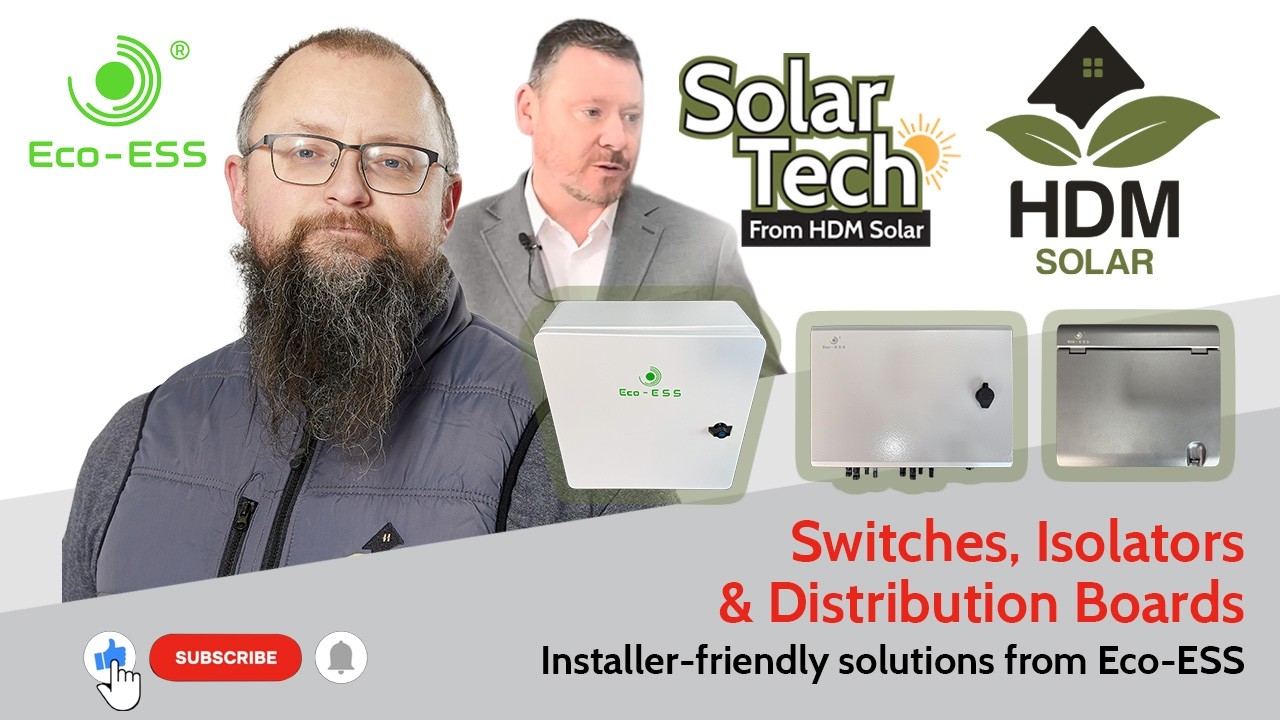 Switches, Isolators & Distribution Boards - Installer-friendly solutions from Eco-ESS