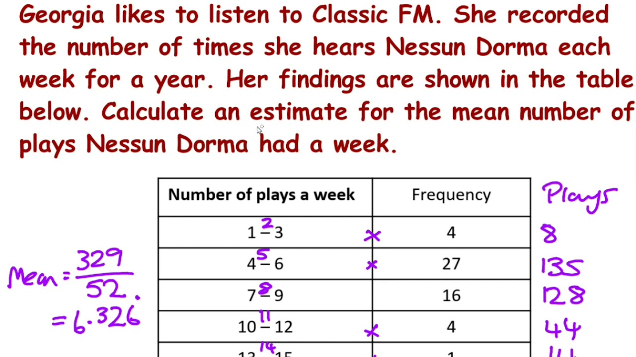 13 V2 Mean Median Mode (Level 2)