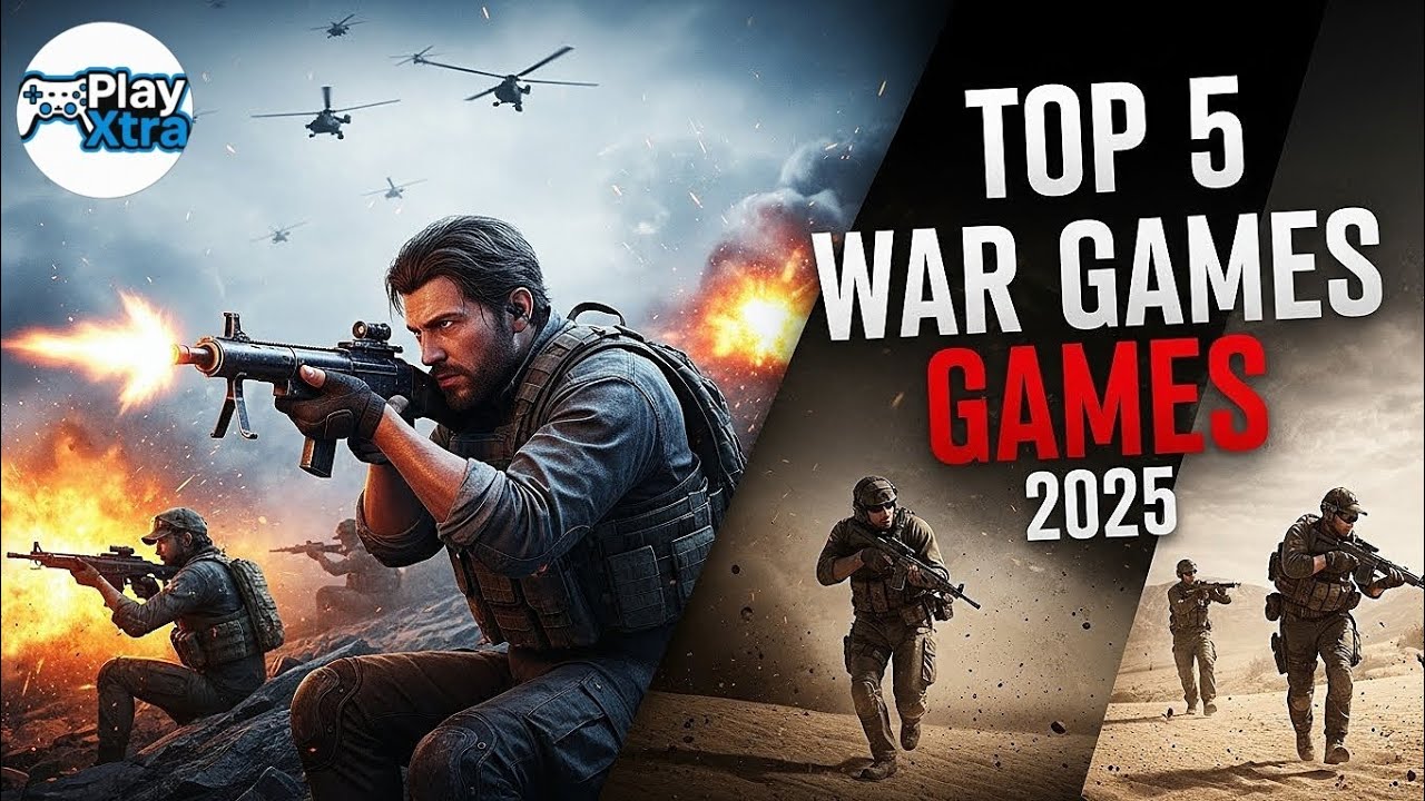 Top 5 Best New Military War Games On PS5 | Have To Play In 2025