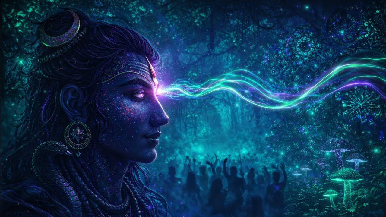 . BAM BHOLE 🔱 Psytrance Mantra Mix | Jai Shambhu | Trippy Shiva Vibes