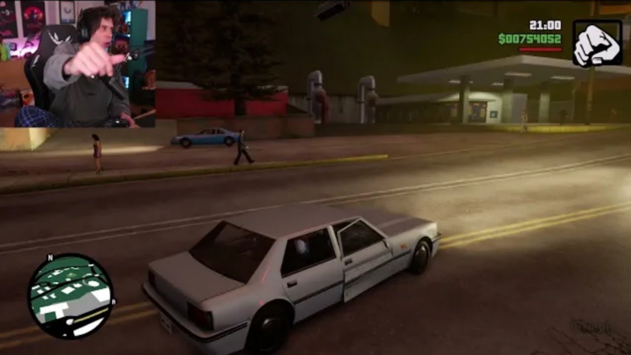 Rubius juega el remaster de GTA San andreas