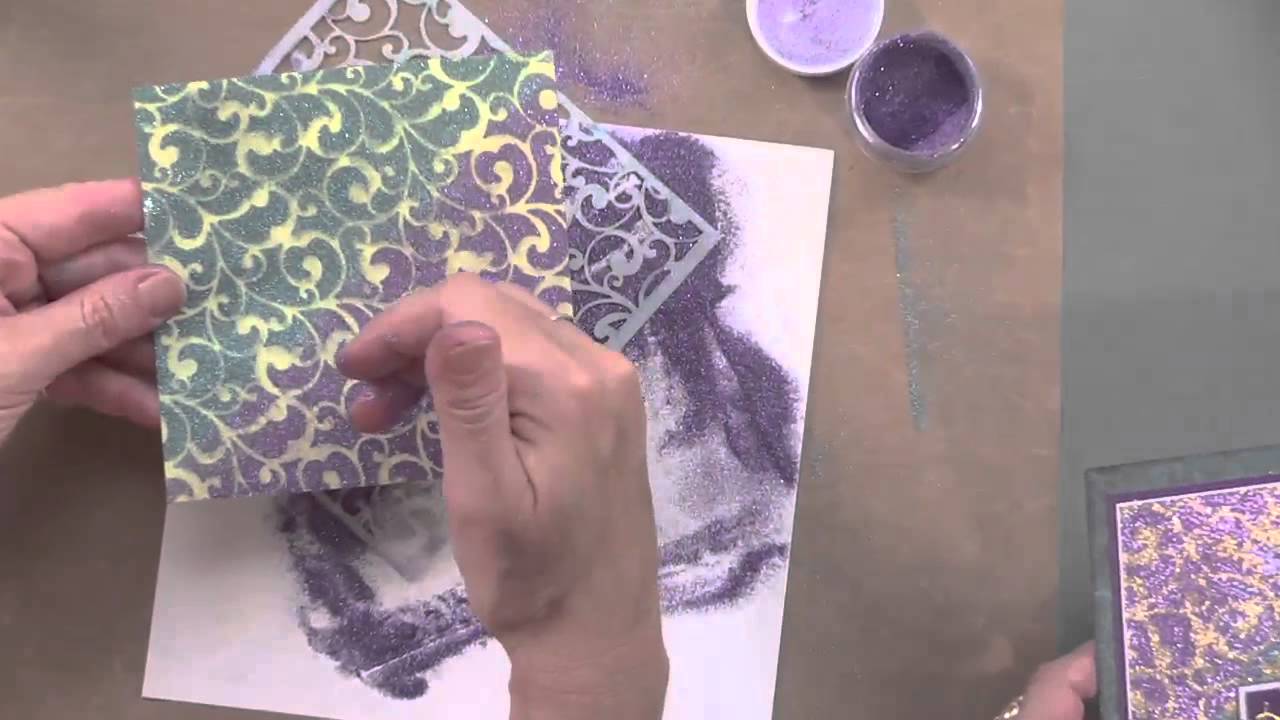 Stamp Camp 2015: Silk Microfine Glitter