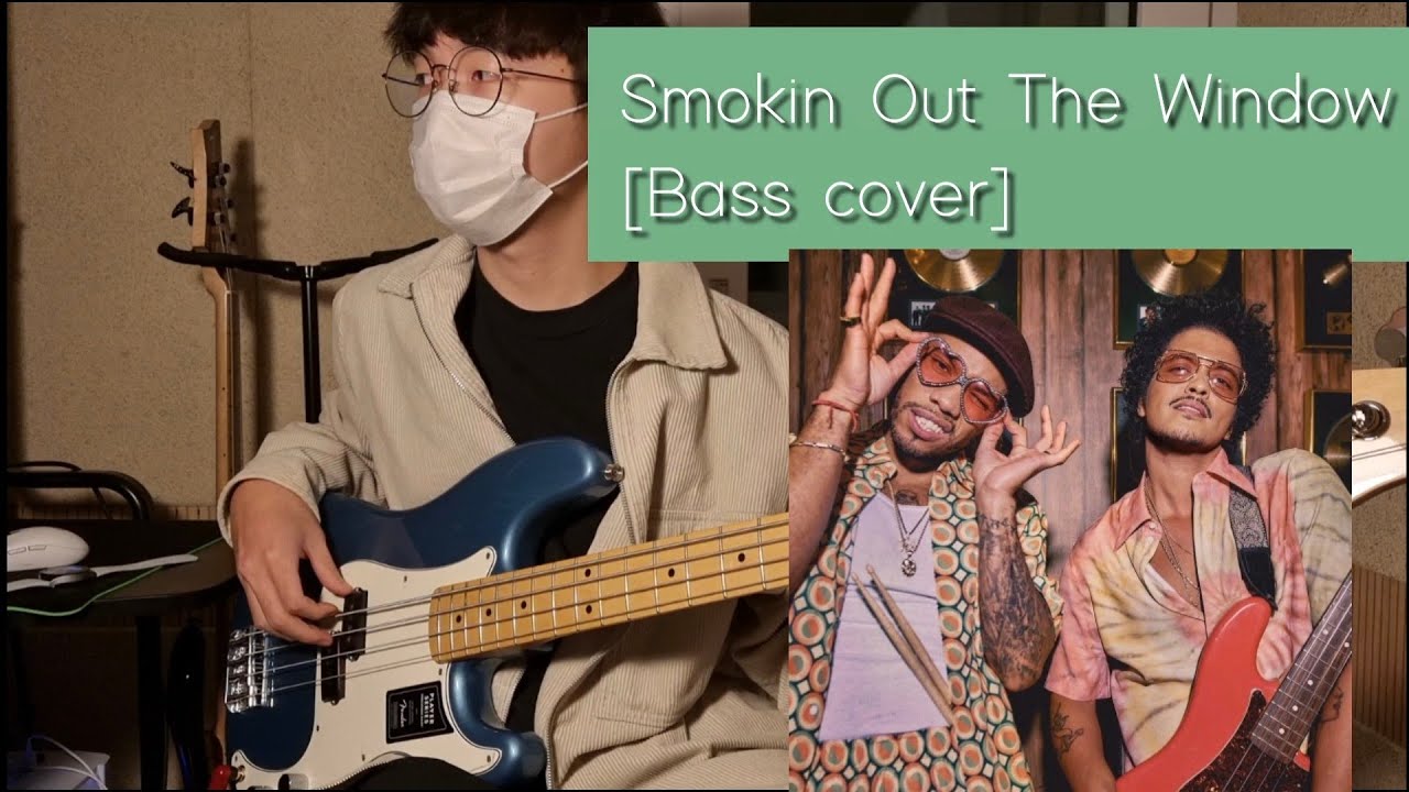 (+TAB) Bruno Mars, Anderson .Paak, Silk Sonic - Smokin Out The Window [BASS COVER] 베이스 커버