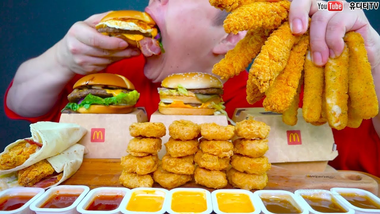 McDonald's 50주년한정 빅맥BLT & 시그니쳐버거 & 사이드전메뉴 절대 후회없음 표정관리못함 리얼사운드 먹방 REAL SOUND MUKBANG ASMR