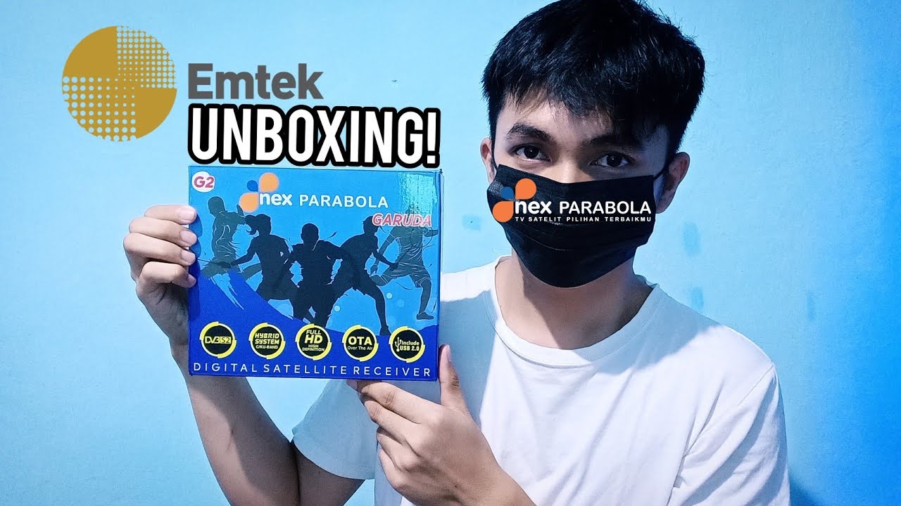 UNBOXING INSTALASI DECODER NEX PARABOLA GARUDA G2 NEW SERIES HYBRID SYSTEM
