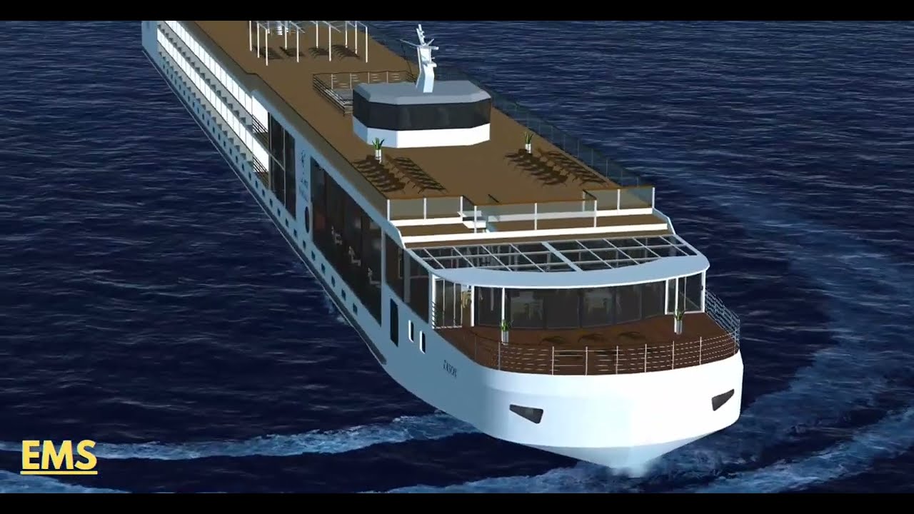 EMS Tasos quitte Le Havre pour sa première navigation