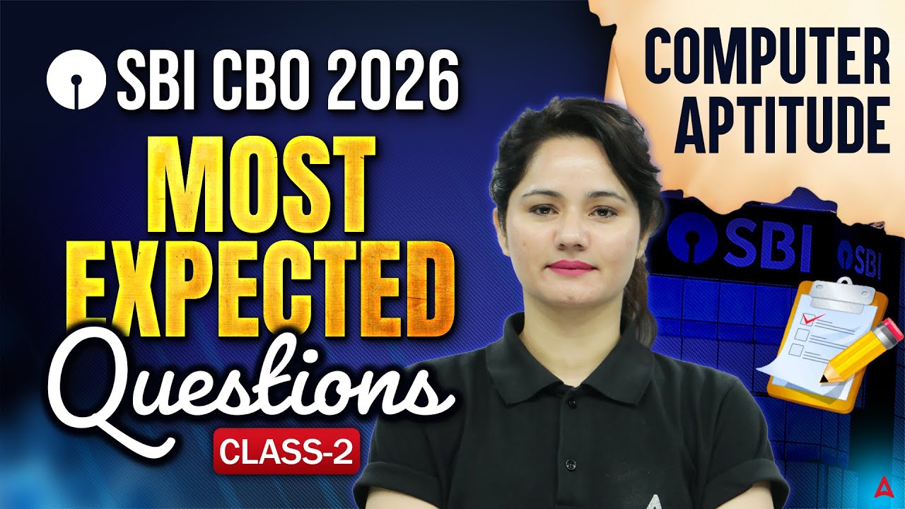 SBI CBO 2026 Computer Aptitude | Class 2 Most Expected Questions | By Neelam Mam