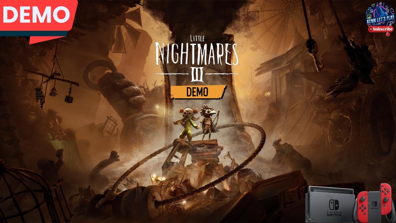 Little Nightmares III DEMO Nintendo Switch V1 Gameplay #littlenightmares3 #nintendoswitch