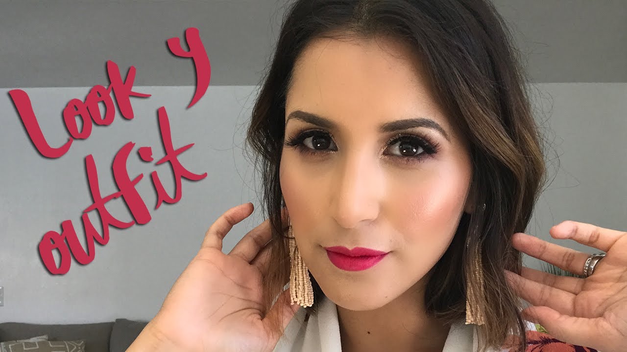 Outfit y maquillaje para fiesta
