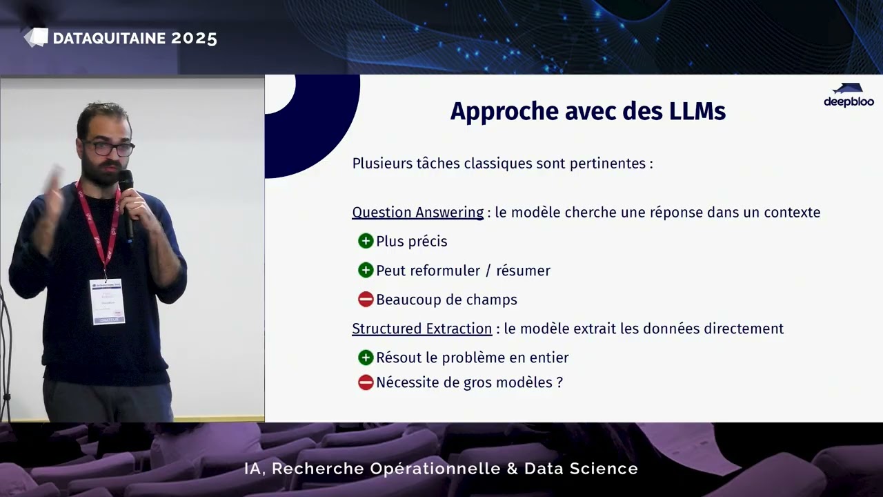 Dataquitaine 2025 - Extraction de données structurées : l'exemple des appels d'offres avec DeepBloo