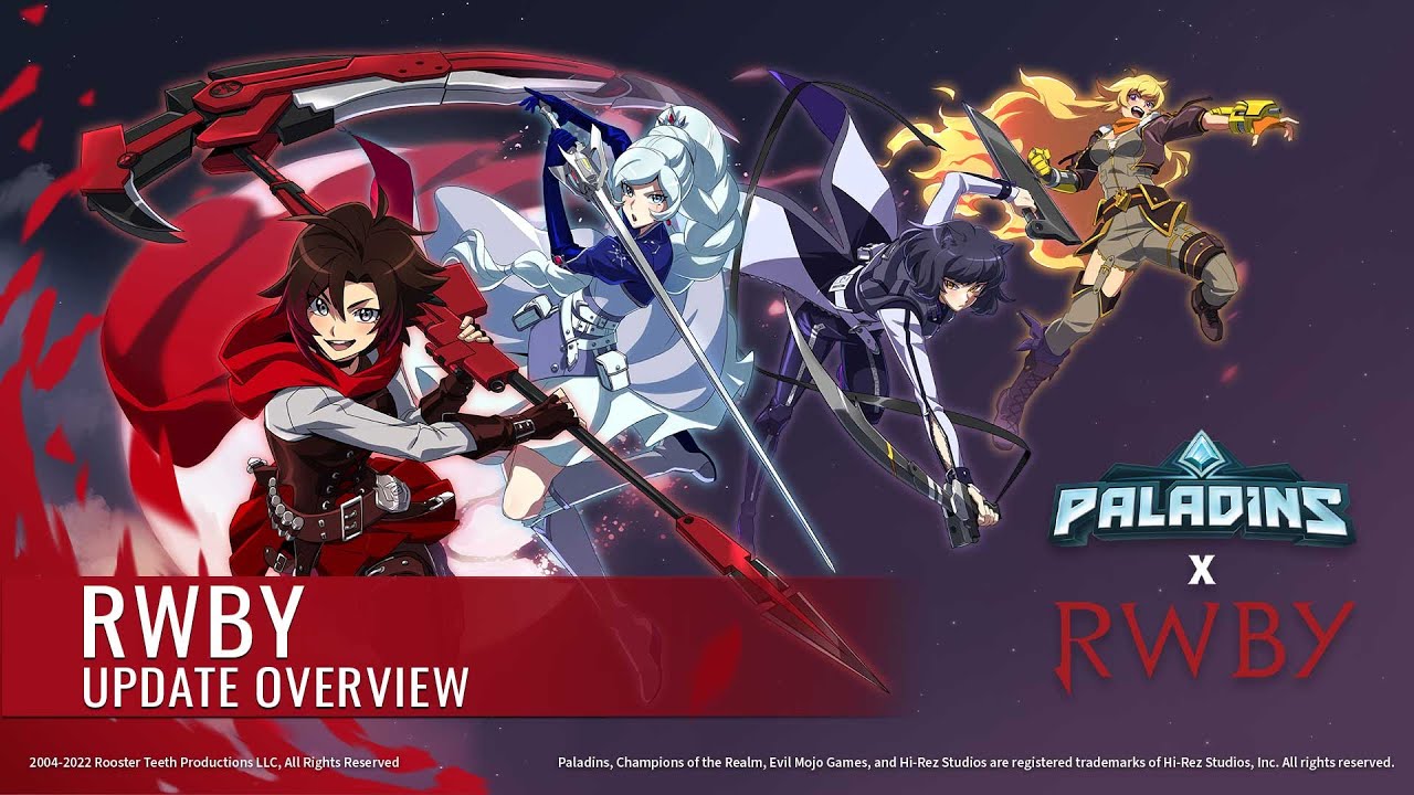 Paladins - Update Overview - RWBY