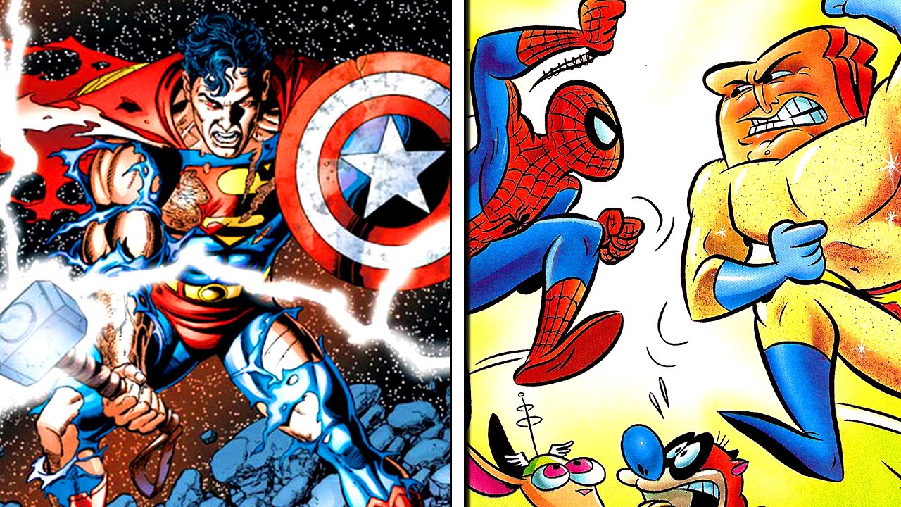 Top 10 WTF Comic Book Crossovers!