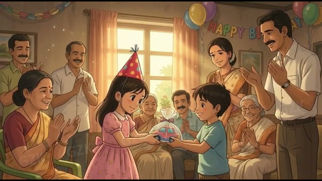 90s Birthday in India - Steel Plates, Homemade Samosas & Pure Love | Nostalgic Animation
