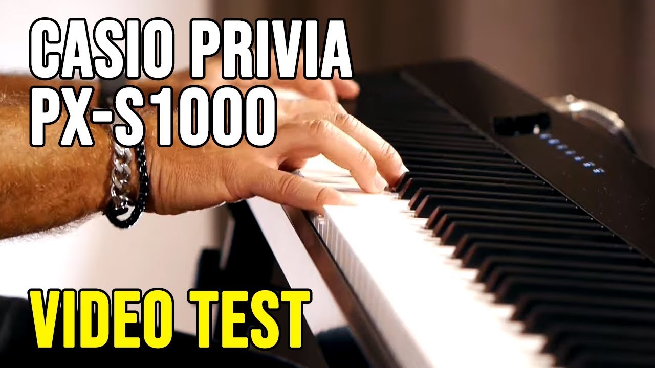 Casio Privia PX-S1000 Digital Piano Video Test