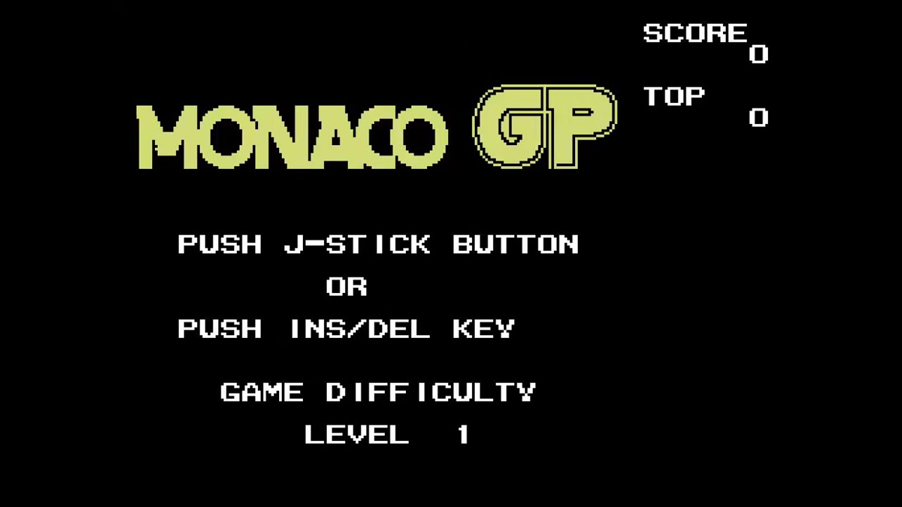 Sega SG-1000 Longplay [29] Monaco GP