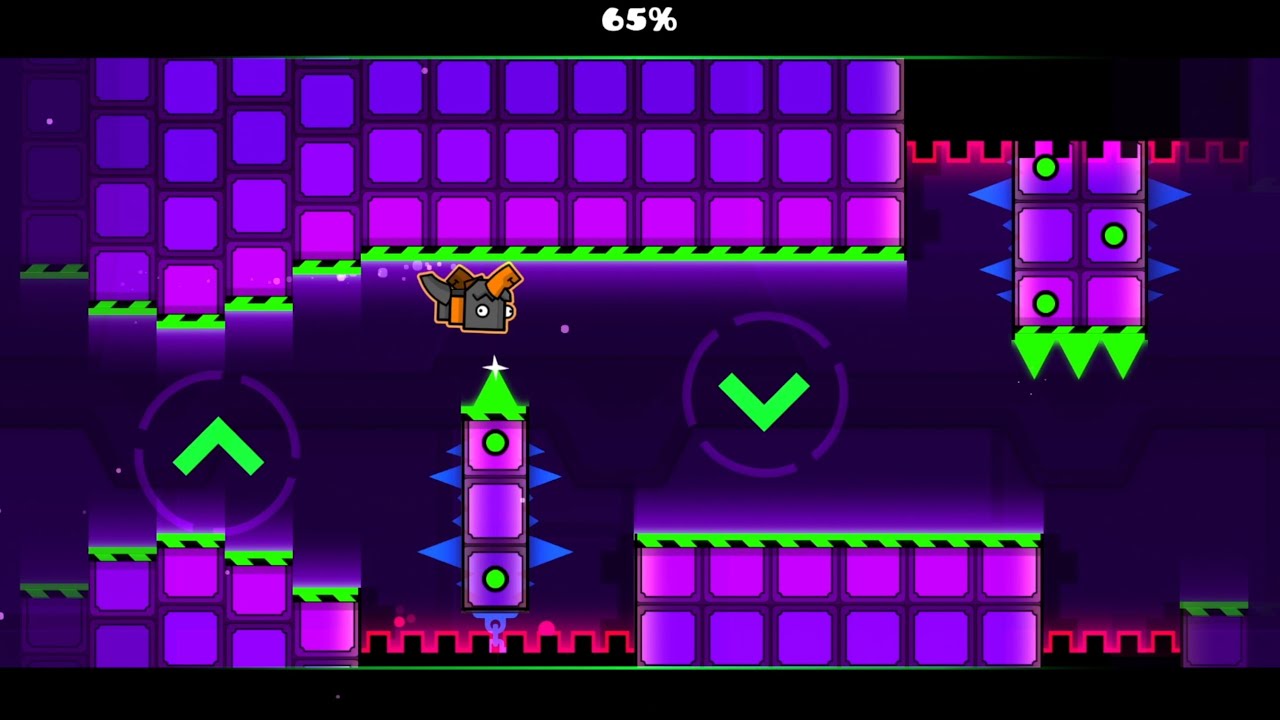 Nock Em is completely beatable in 2.1 (Geometry Dash)
