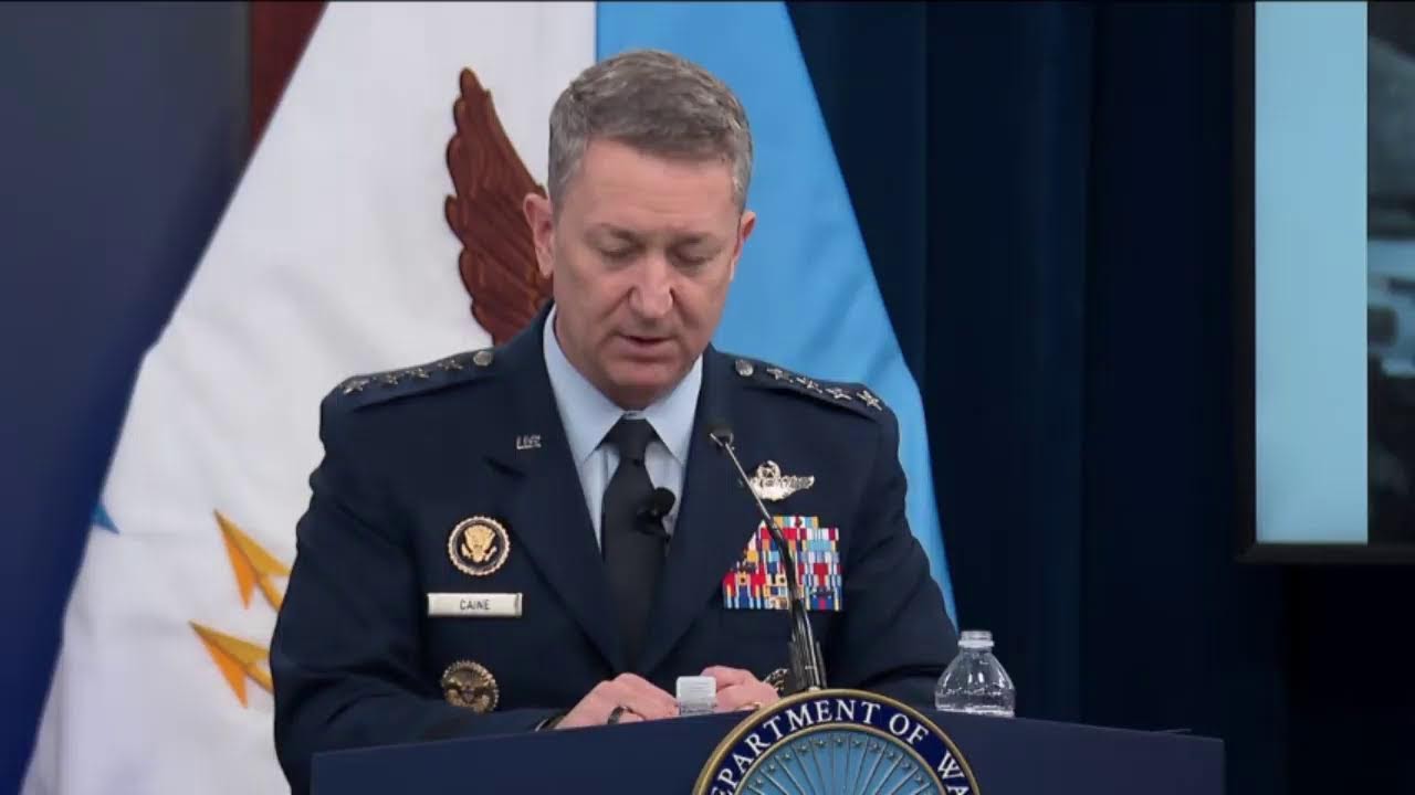 LIVE NOW: Defense Secretary Pete Hegseth gives update on Operation Epic Fury