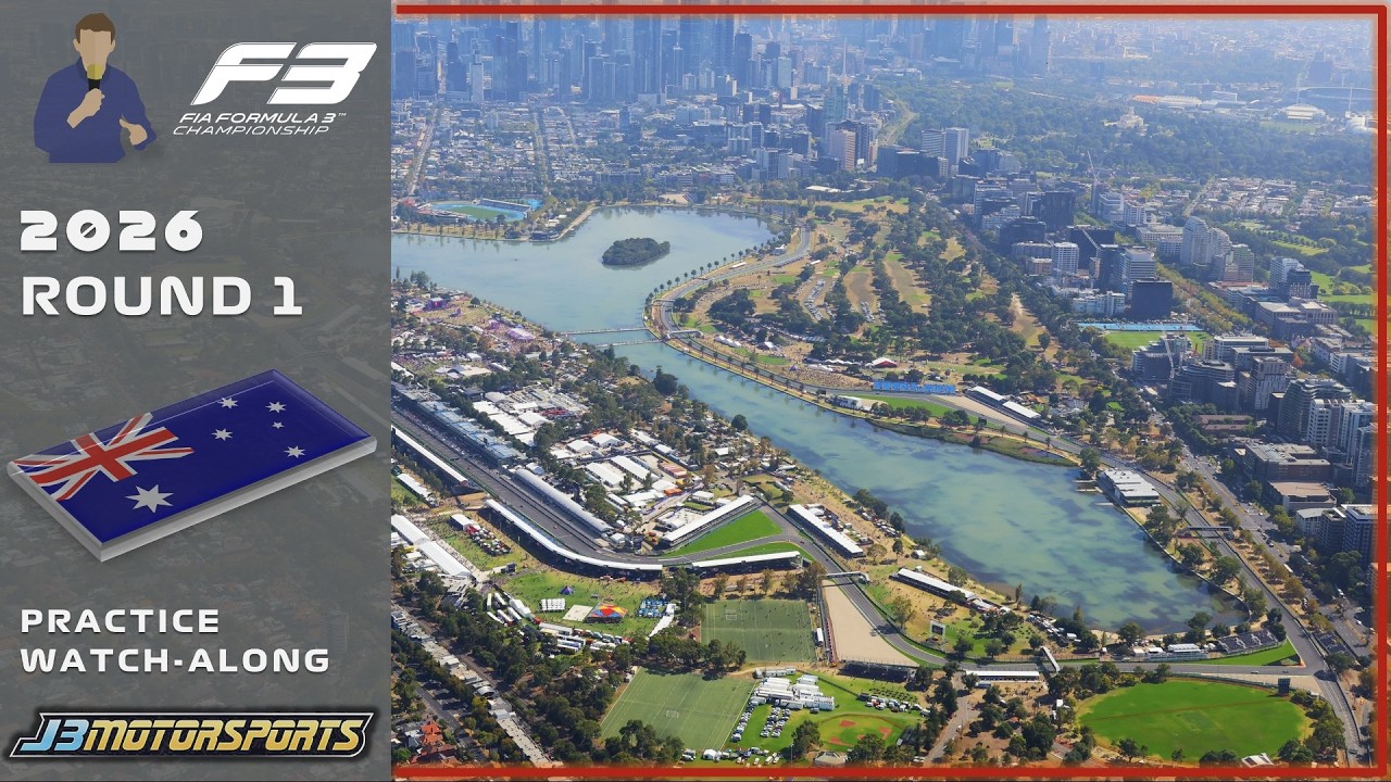 🔴 F3 | 2026 | Round 1 | #AusGP | JBMotorsports | Practice Watch-Along