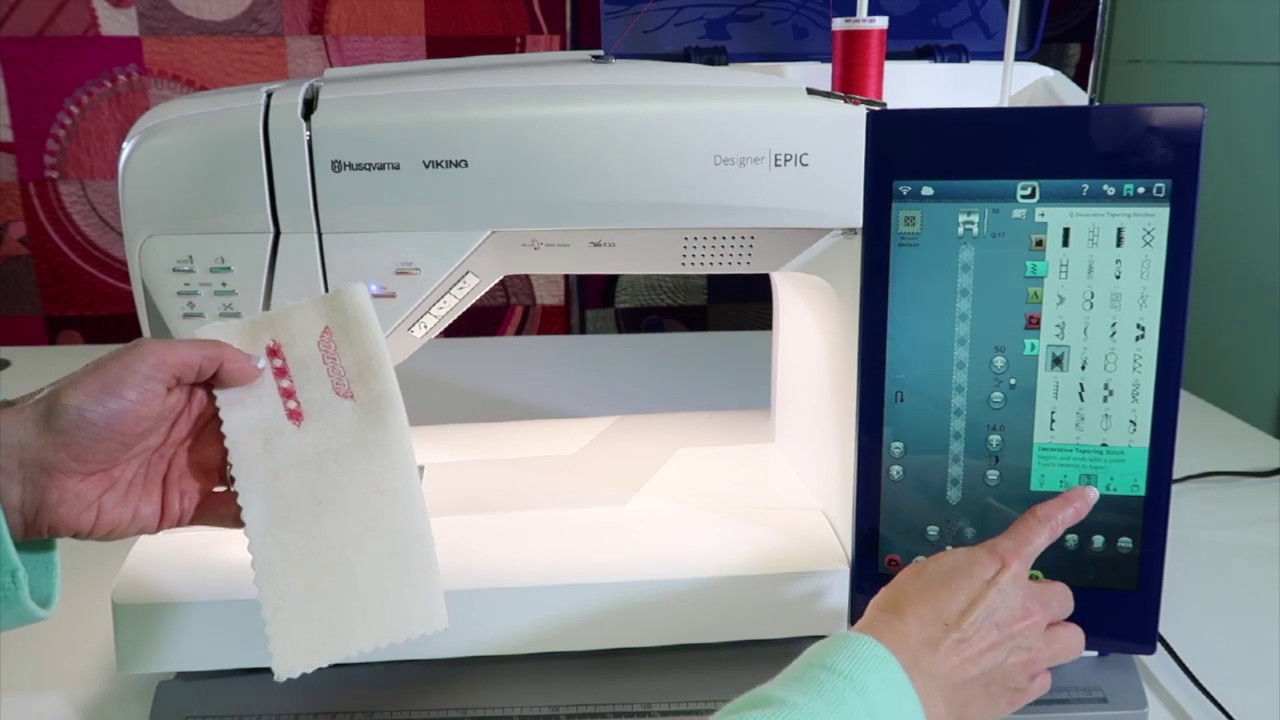 Viking EPIC 44 Tapering Stitches
