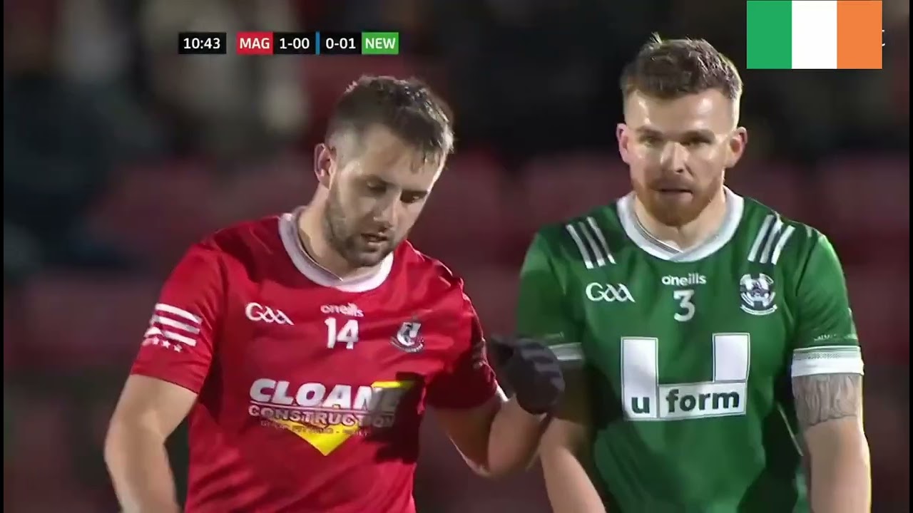 Derry Senior Football Championship Semi 2024 Goals Magherafelt v Newbridge