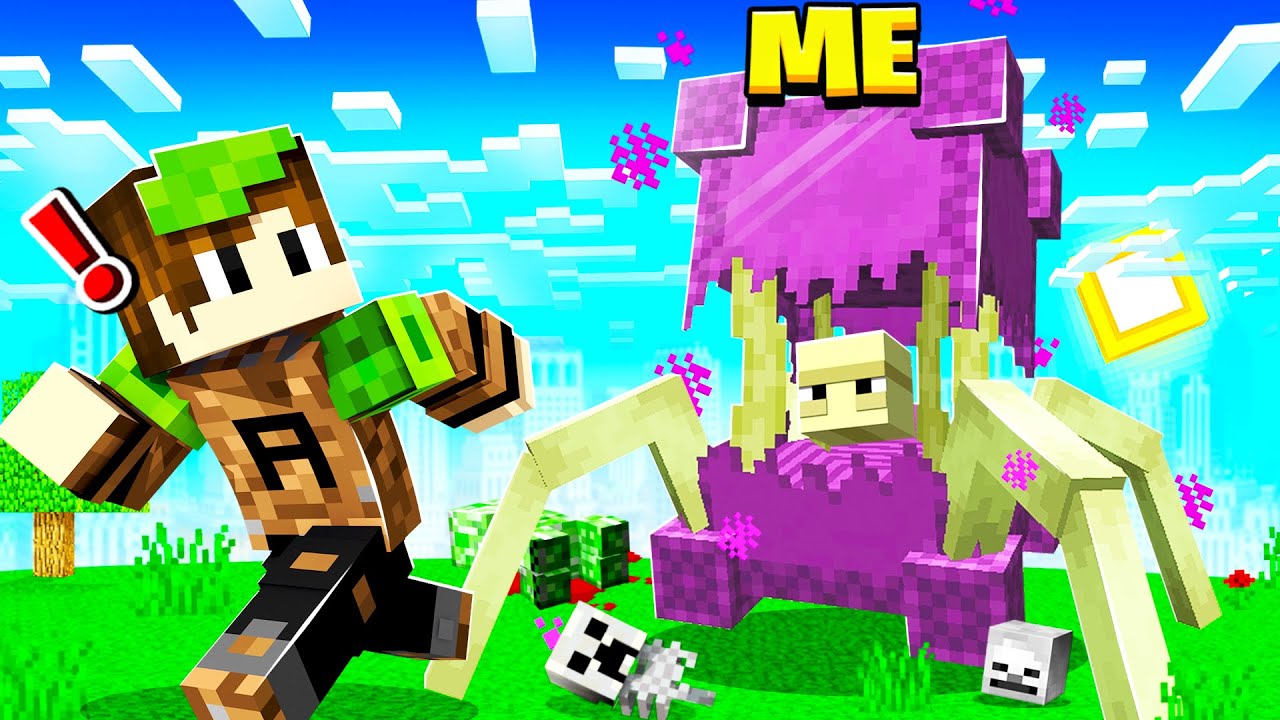 Я обманул своих друзей, играя за МУТАНТНЫХ СУЩЕСТВ в Minecraft