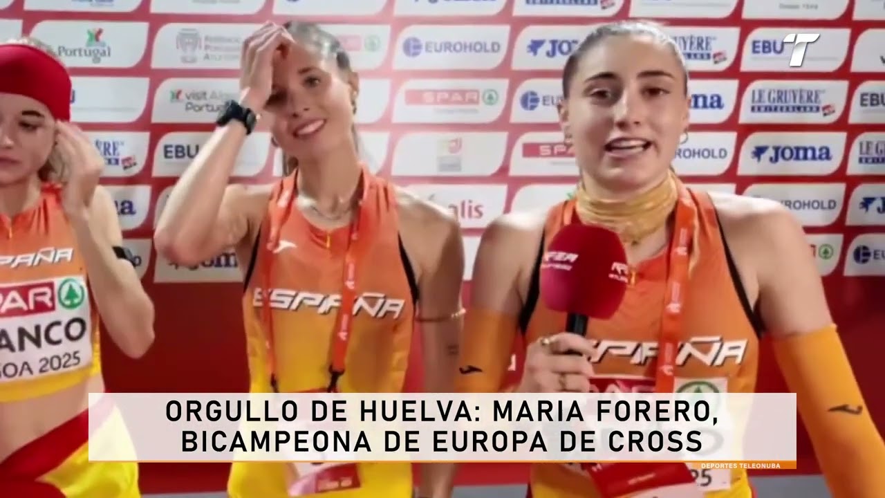 Orgullo de Huelva: Mar&iacute;a Forero, bicampeona de Europa de Cross
