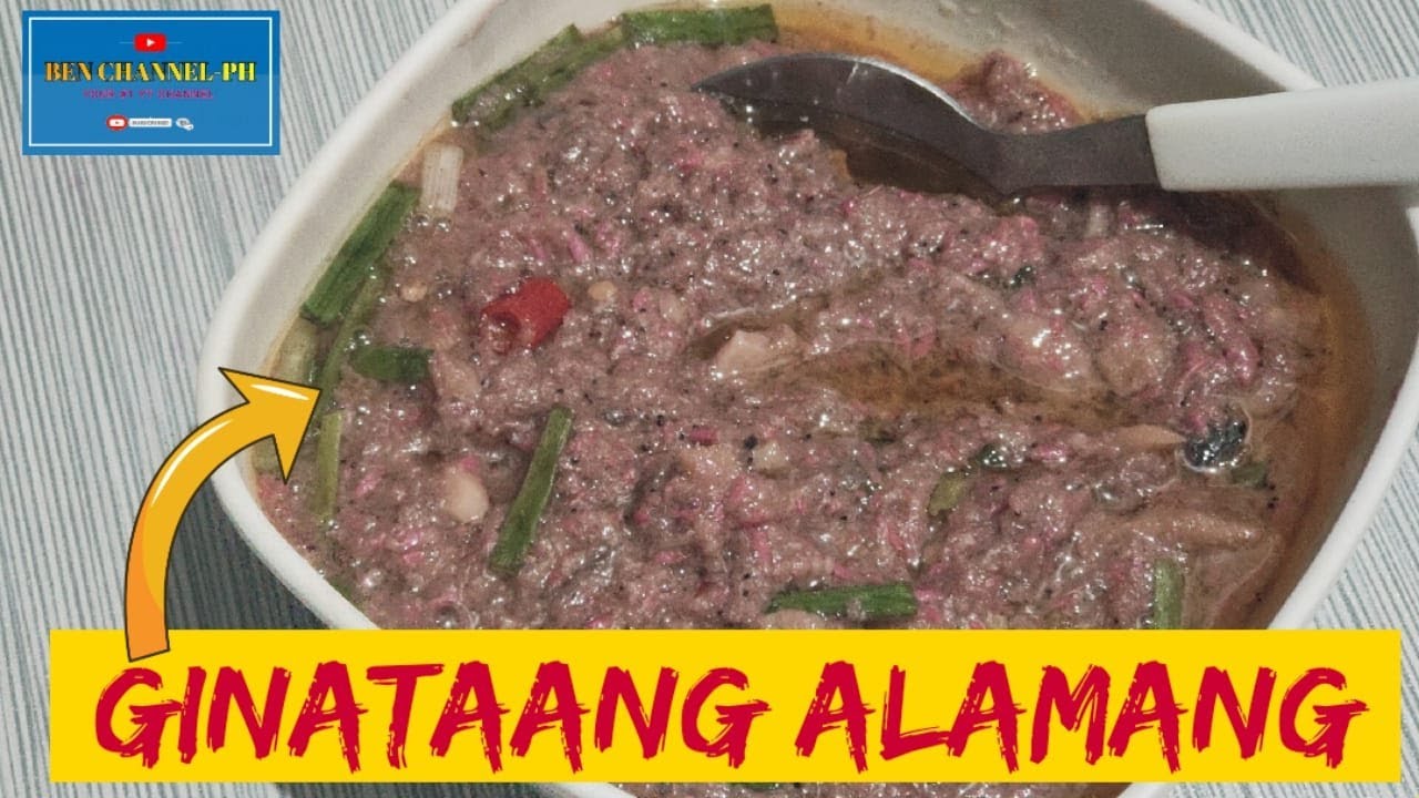 HOW TO COOK GINATAANG ALAMANG RECIPE | MAS PINASARAP NA PAGLUTO NG ALAMANG