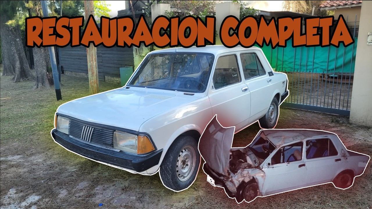 Restauración completa de mi auto - Fiat 128
