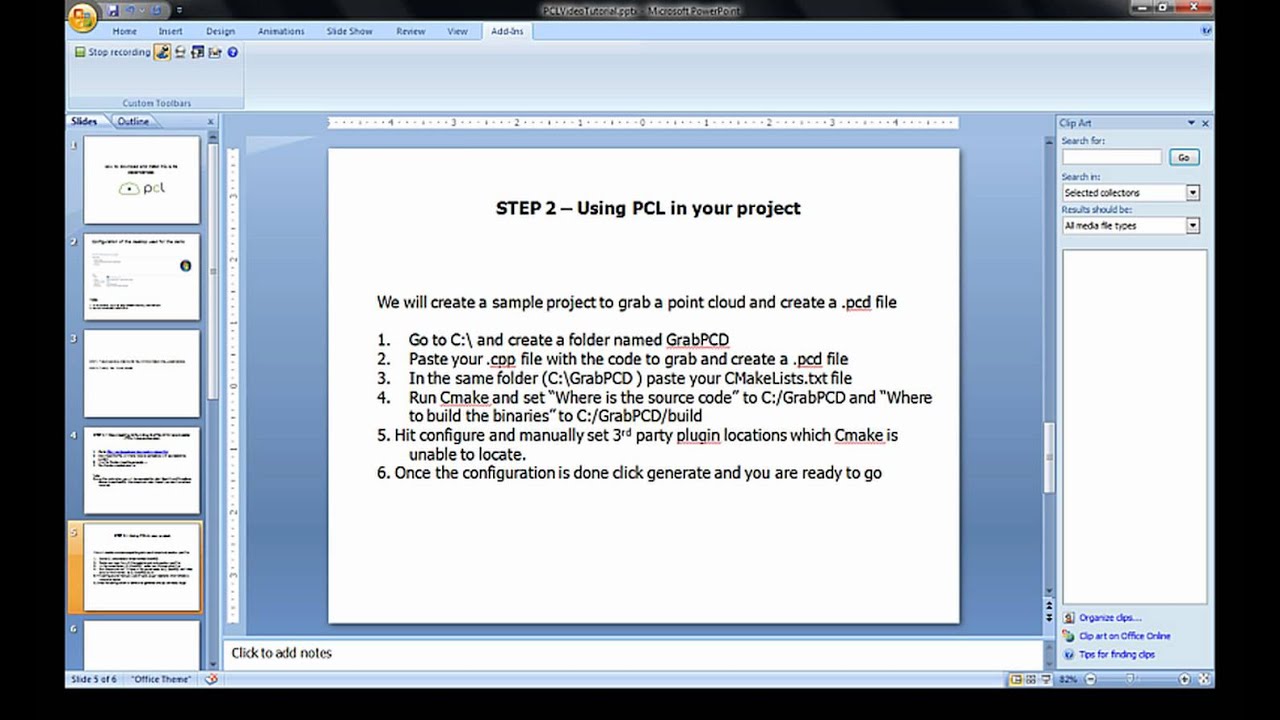 Point Cloud Library (PCL) All in One installer tutorial