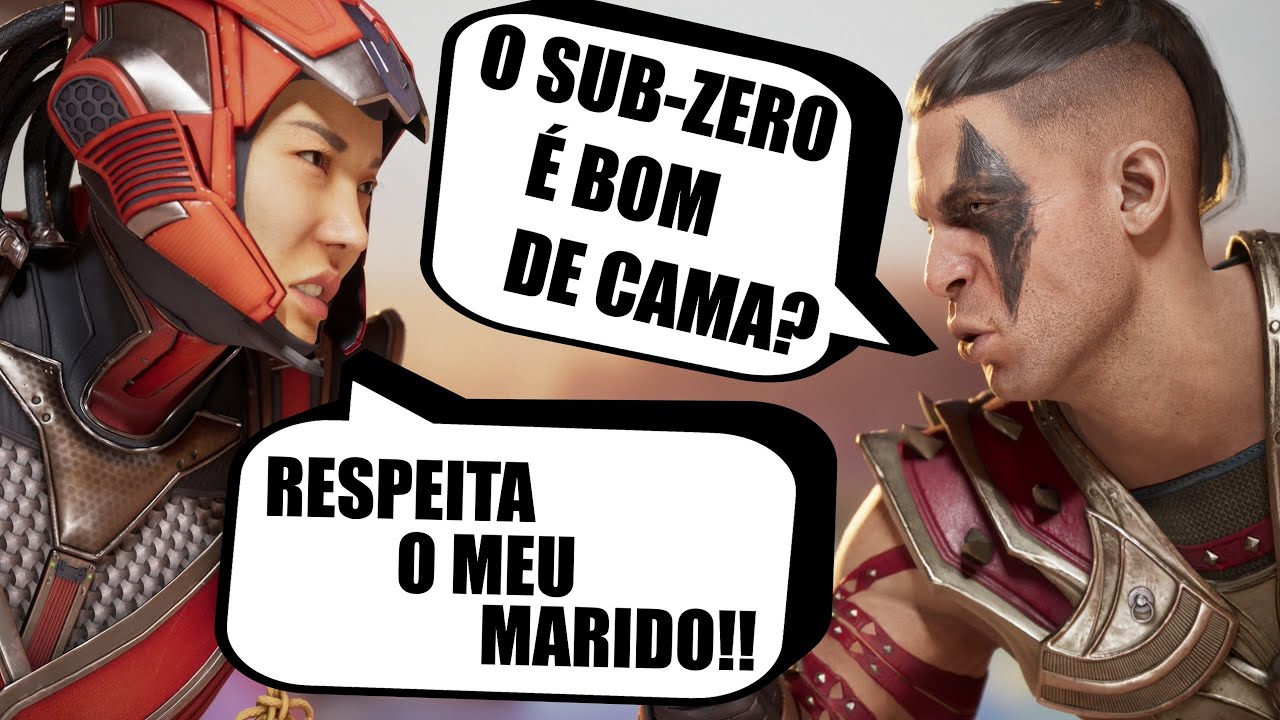 Sektor é mulher do Sub-Zero! - MK1: SEKTOR TODAS AS FALAS