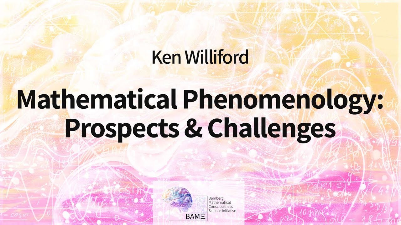 Ken Williford: Mathematical Phenomenology: Prospects & Challenges
