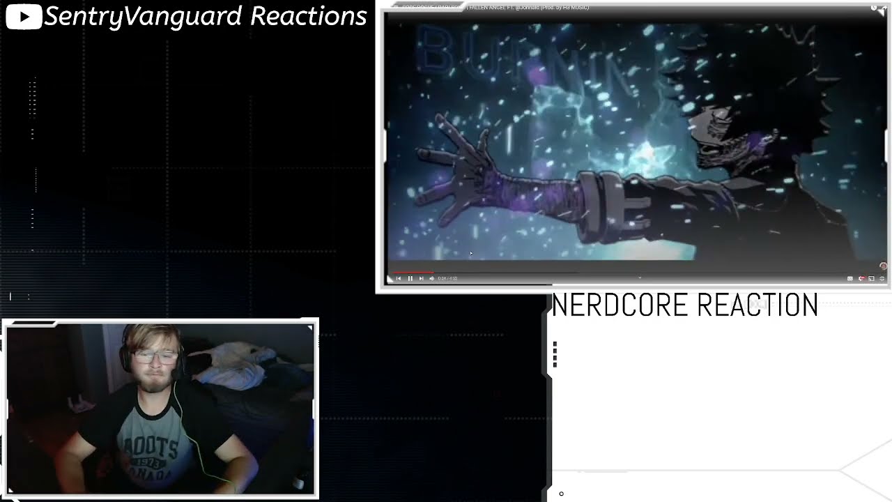 [Reaction] Code Rouge ft. Johnald: Fallen Angle [Dabi Song]