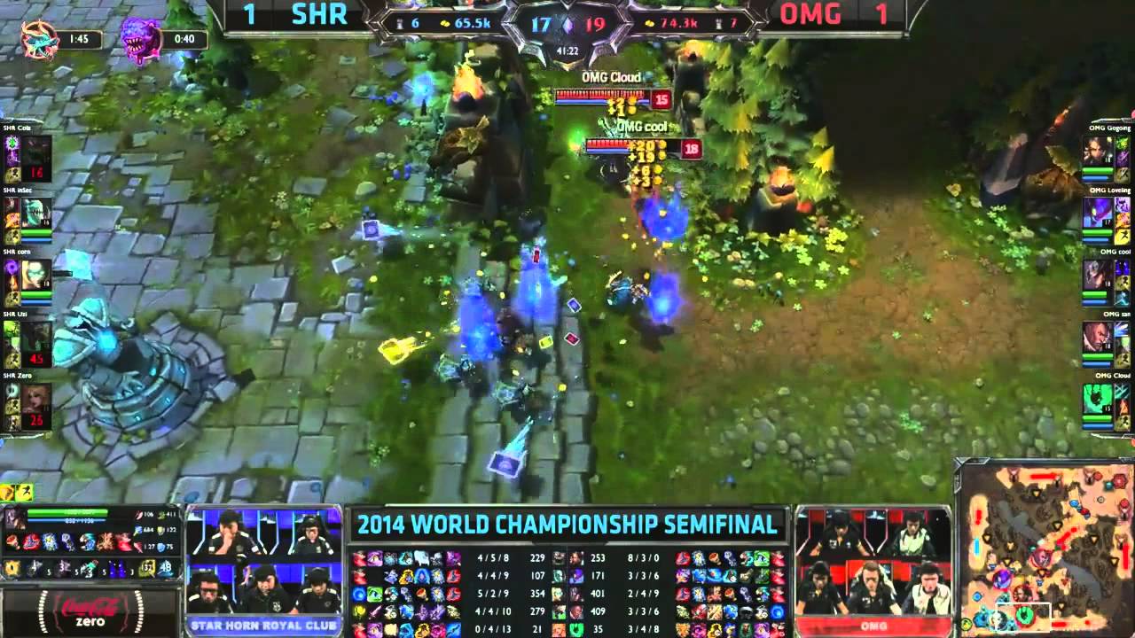 [Worlds 2014] SHR vs OMG - Intense Game 3 Ending