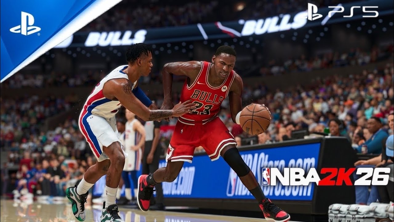 В NBA 2K26 молодой Майкл Джордан выглядит невероятно реалистично со своими движениями.