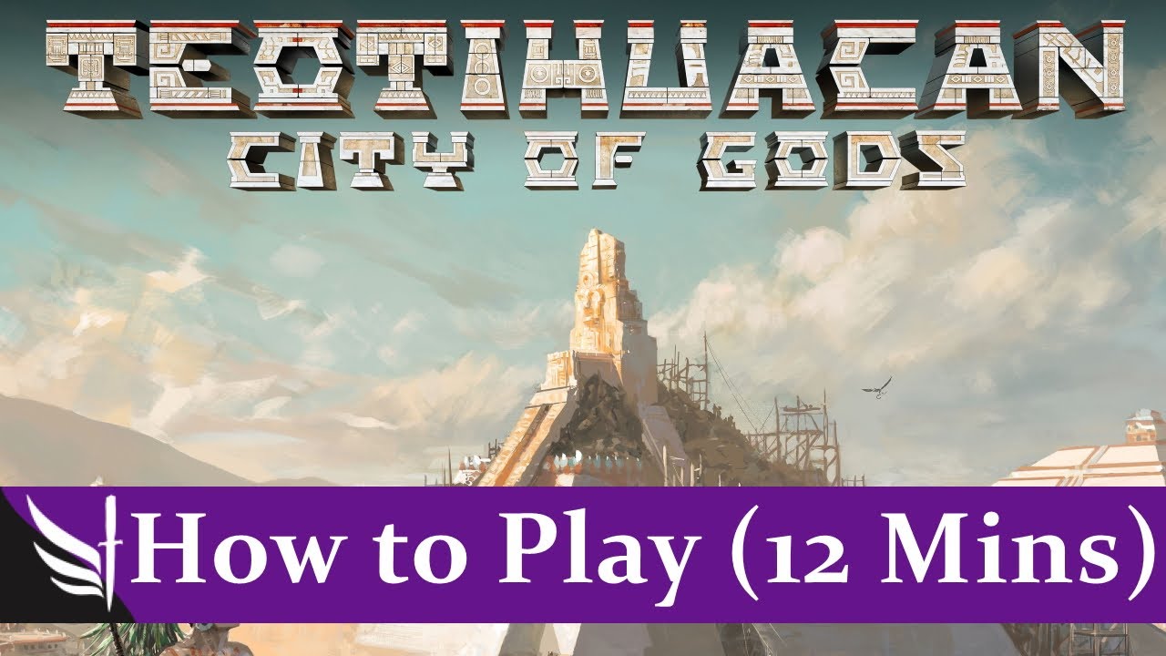 How to play Teotihuacan: City of Gods (FULL Rules)