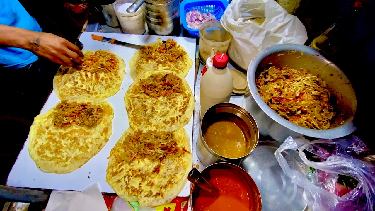 SPICY Egg Roll SPICY Desi Burger HELL Tasty Eat one more