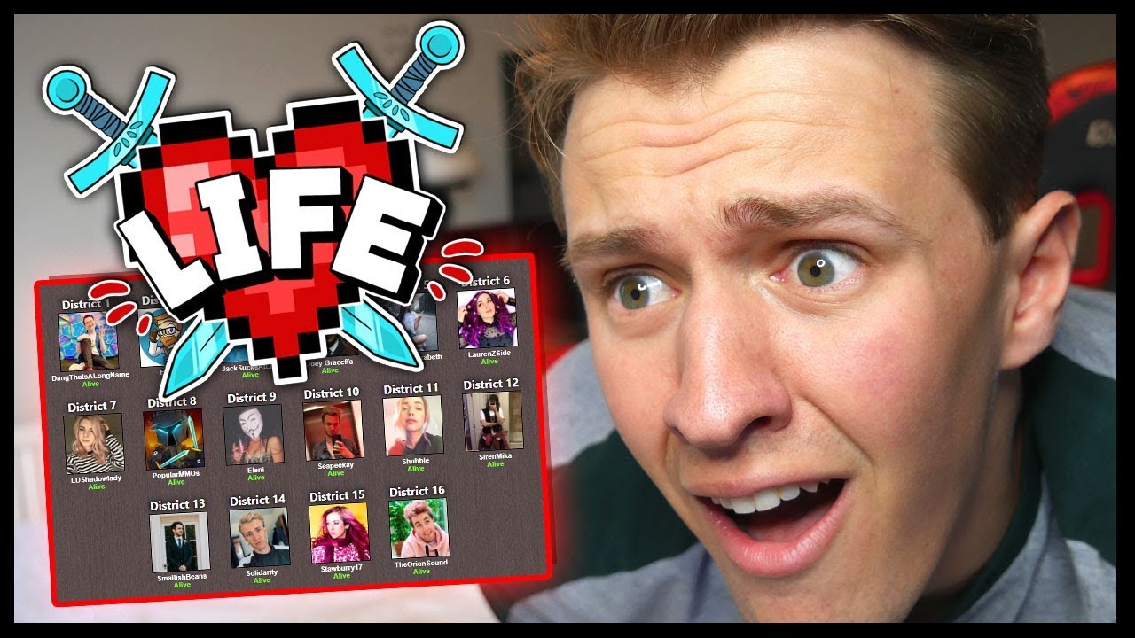 I Put The X LIFE YouTubers In A Hunger Games And This Happened..