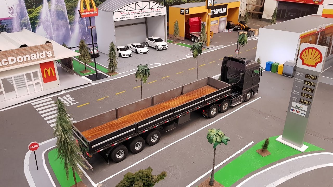 BRUTUS - MAN TGX GUN METAL 4YWD/MFC01 + CARRETA LS