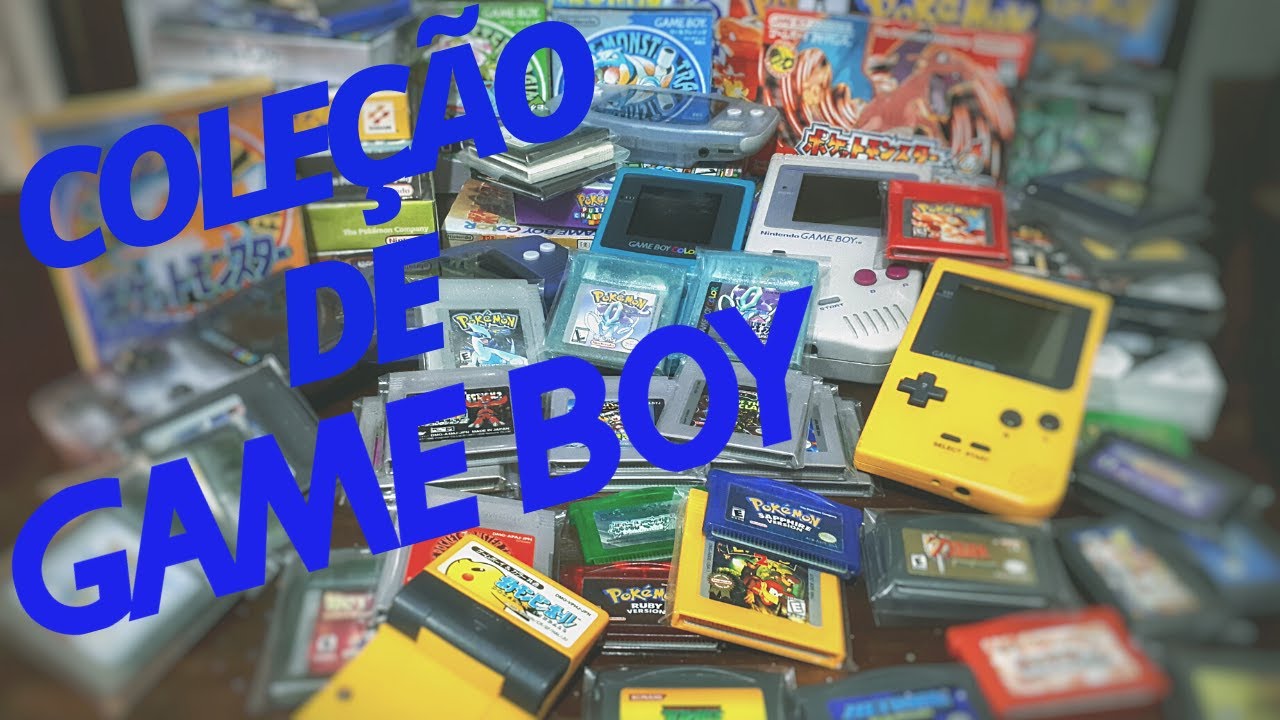 Minha Coleção de jogos de Game Boy - Game Boy Collection