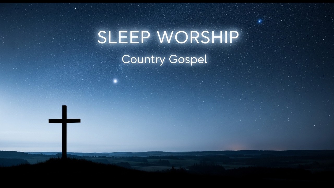 Country Gospel Worship for Sleep I Calm Night Worship