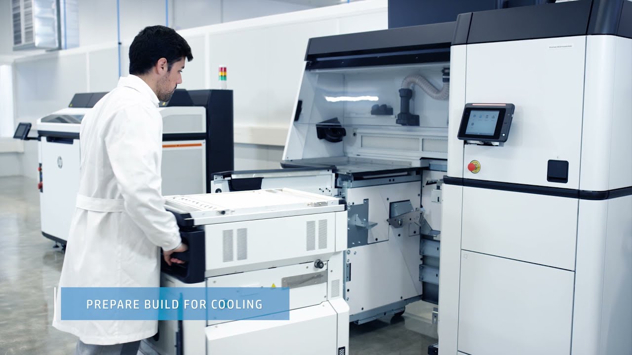 HP Jet Fusion 5200 Series 3D Printing Solutions &ndash; How it Works