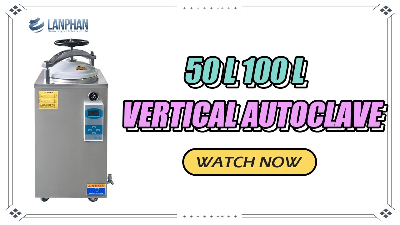 50L 100L Vertical Autoclave