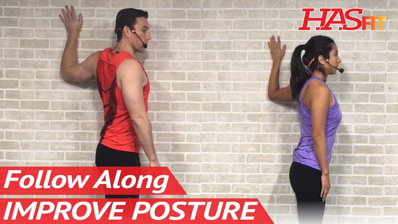 7 Min Posture Stretches to Improve Posture - Better Posture Workout - Posture Correction Exercises